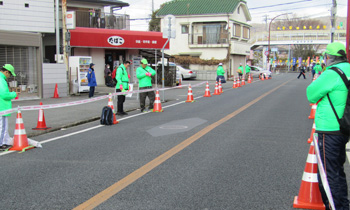 世界遺産姫路城マラソン　ボランティア協力