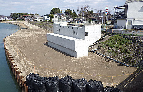 道路橋台工事イメージ